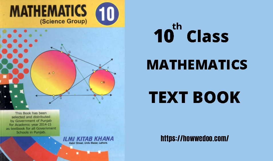 class 10 Maths book