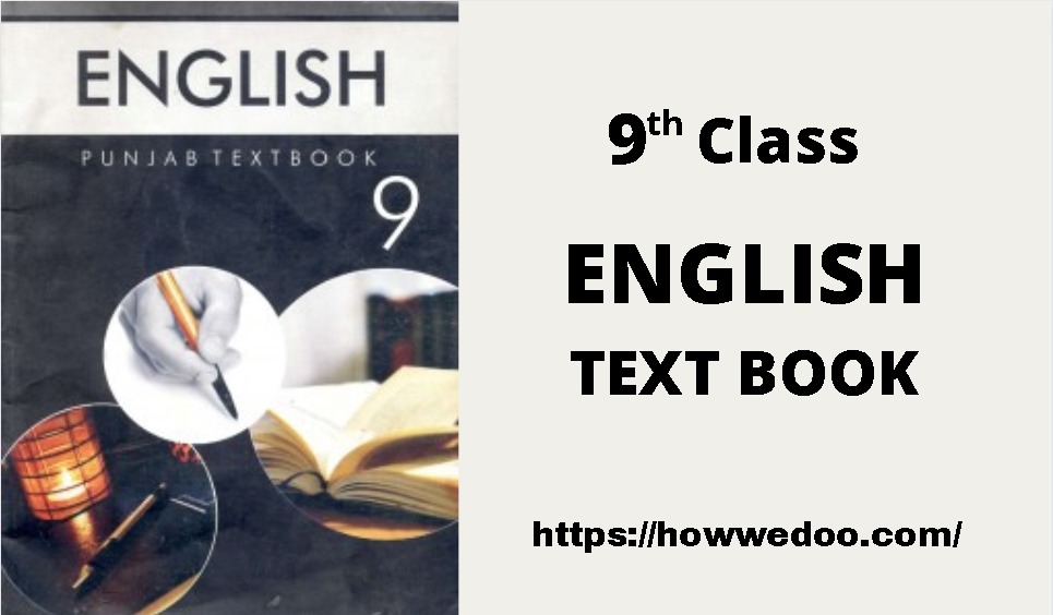 9th class English book