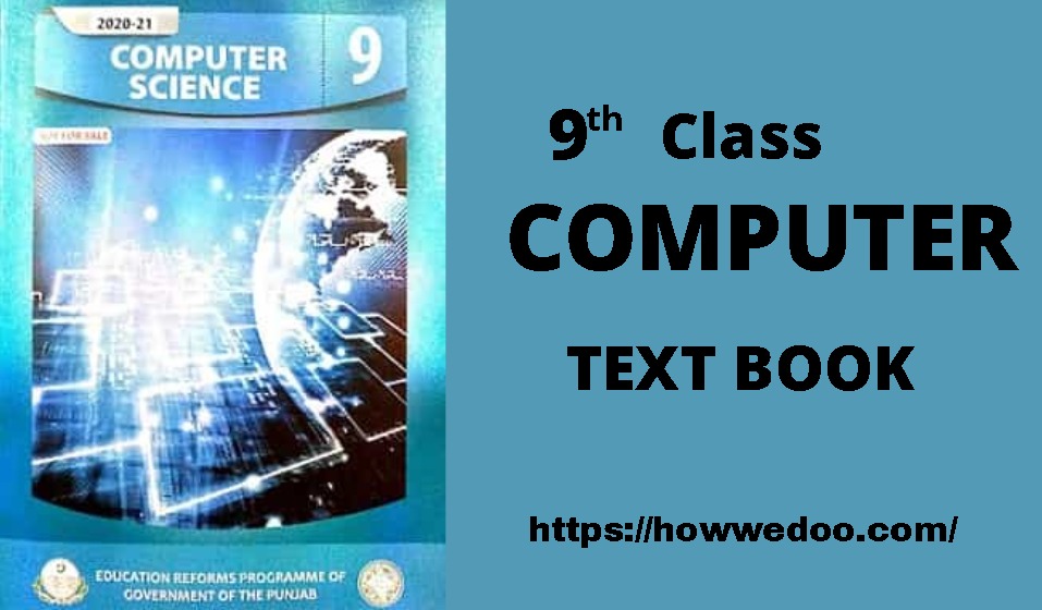 9th class computer book